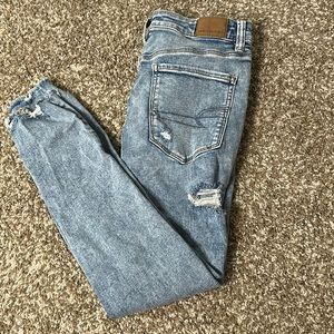 American Eagle Super high rise jeggings